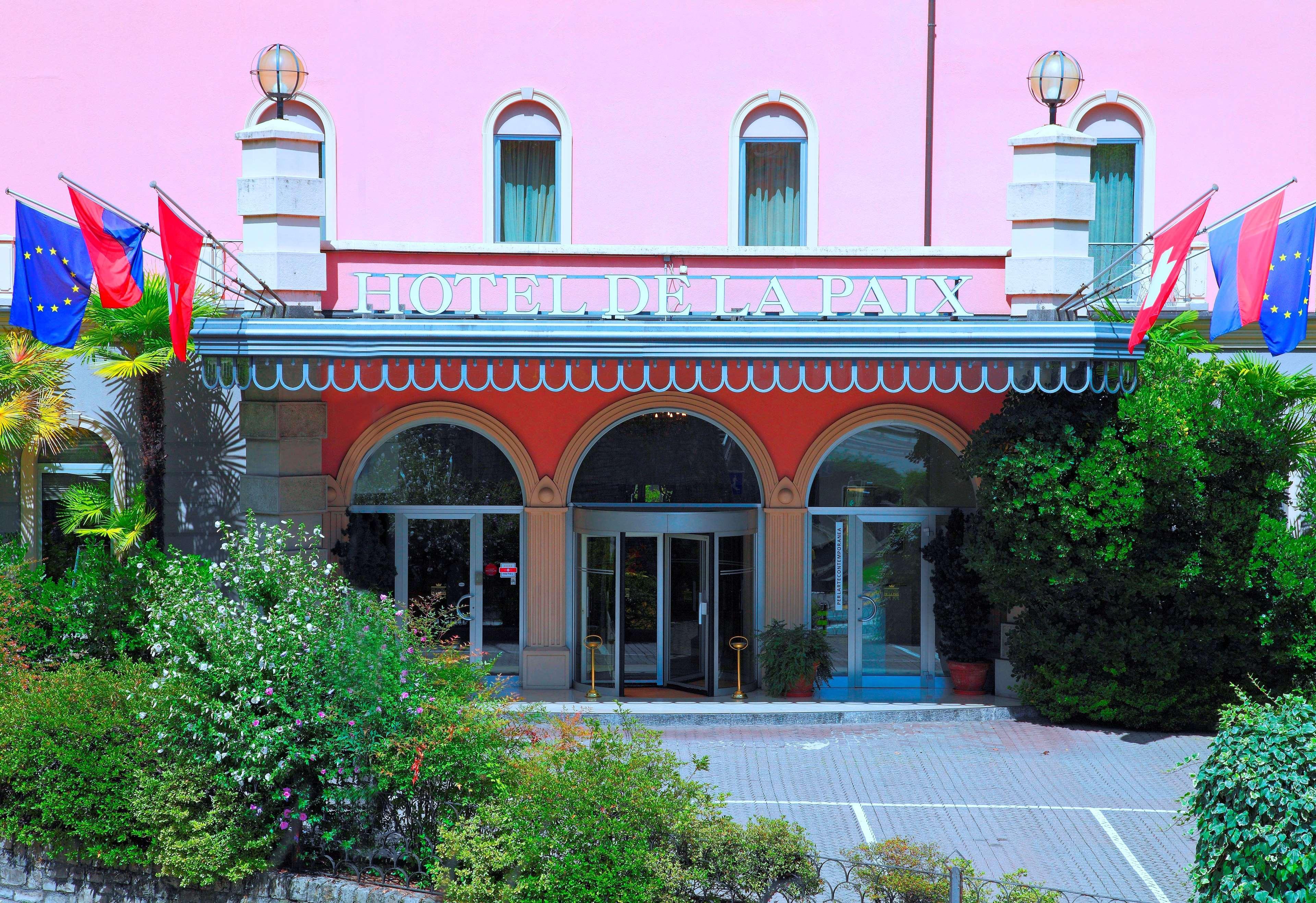 Hotel De La Paix Lugano Exterior foto